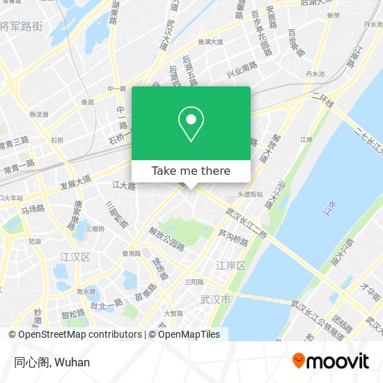 同心阁 map