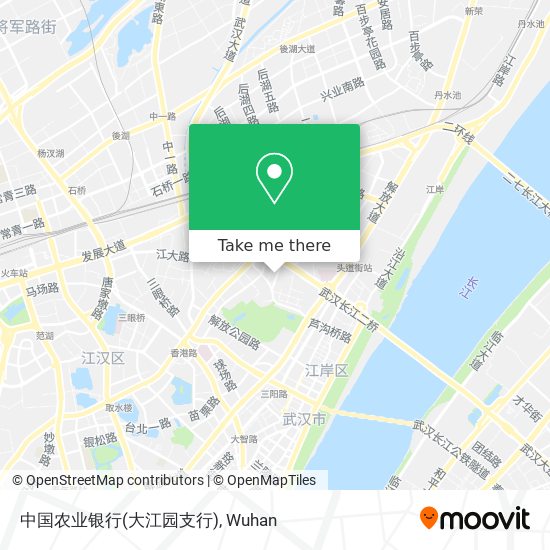 中国农业银行(大江园支行) map