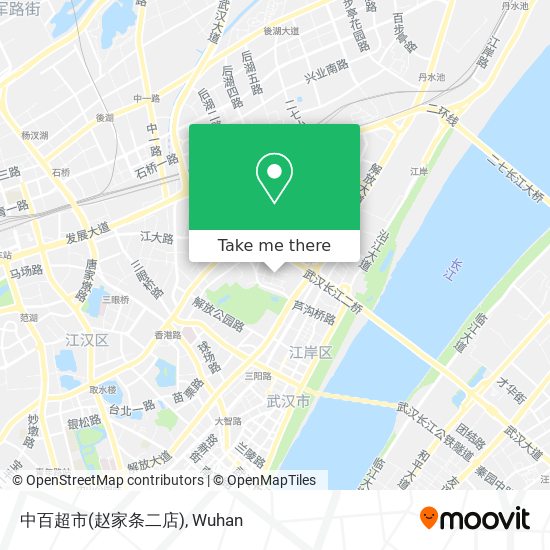 中百超市(赵家条二店) map