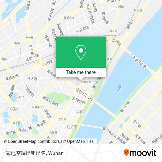 家电空调出租出售 map