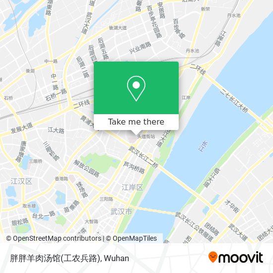 胖胖羊肉汤馆(工农兵路) map