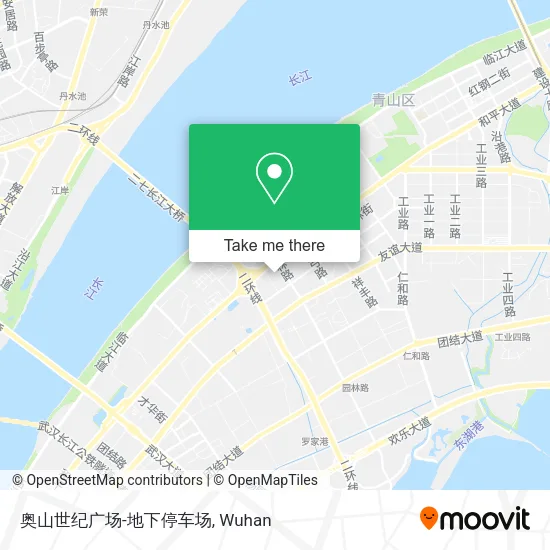 奥山世纪广场-地下停车场 map