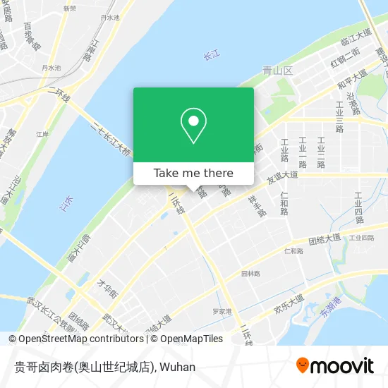 贵哥卤肉卷(奥山世纪城店) map
