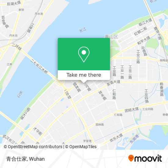 青合仕家 map