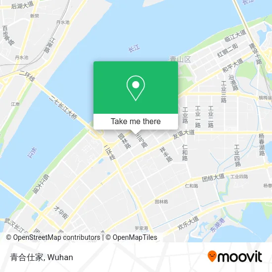 青合仕家 map
