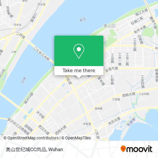 奥山世纪城CC尚品 map