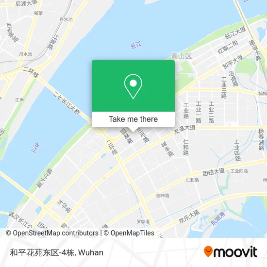 和平花苑东区-4栋 map