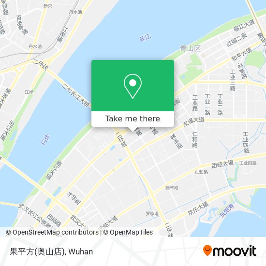 果平方(奥山店) map