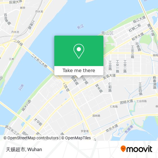 天赐超市 map
