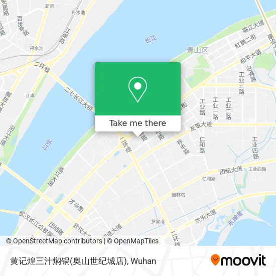黄记煌三汁焖锅(奥山世纪城店) map