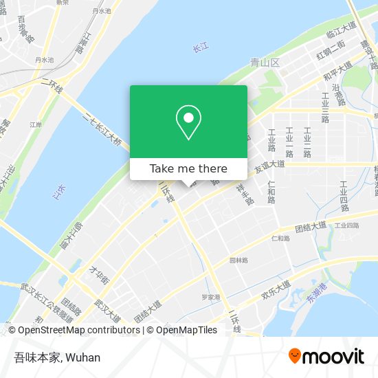吾味本家 map