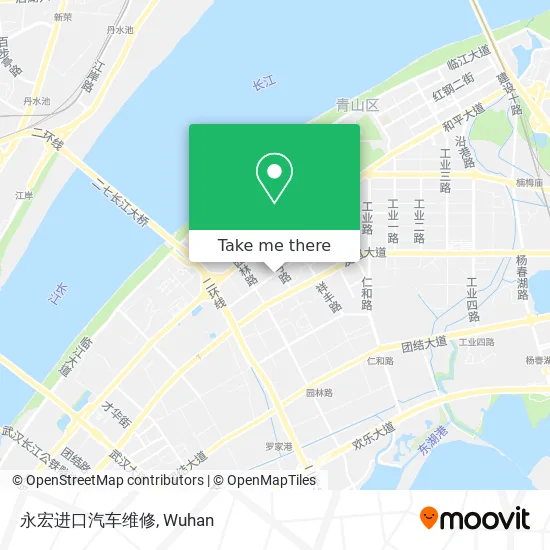 永宏进口汽车维修 map