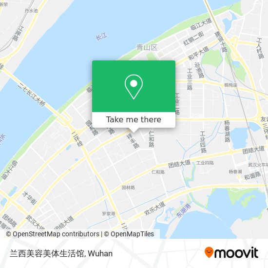 兰西美容美体生活馆 map