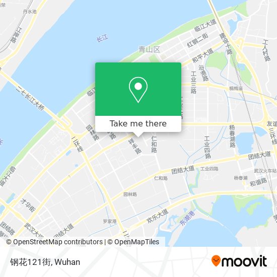 钢花121街 map