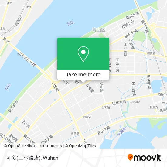 可多(三弓路店) map