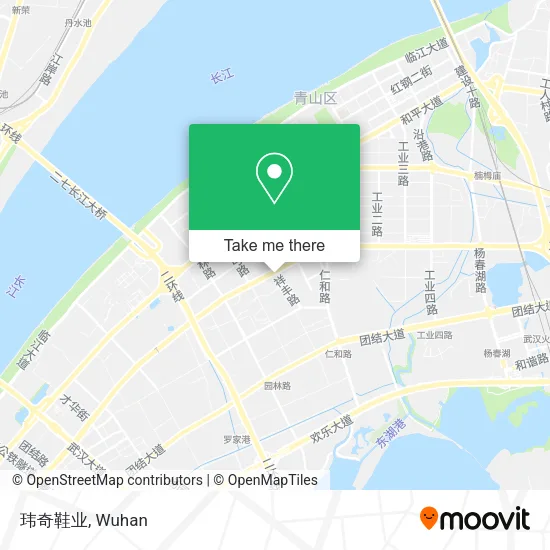 玮奇鞋业 map