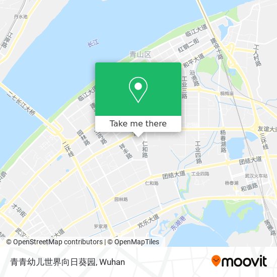 青青幼儿世界向日葵园 map