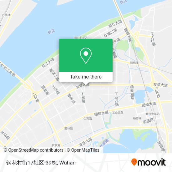 钢花村街17社区-39栋 map