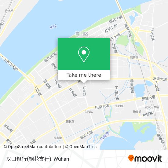 汉口银行(钢花支行) map