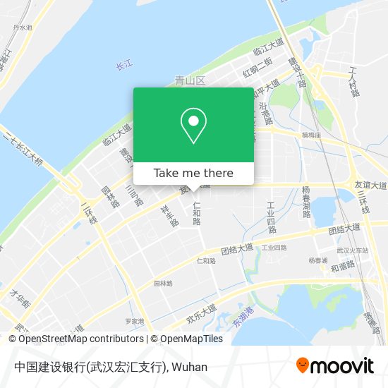 中国建设银行(武汉宏汇支行) map