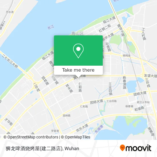 狮龙啤酒烧烤屋(建二路店) map