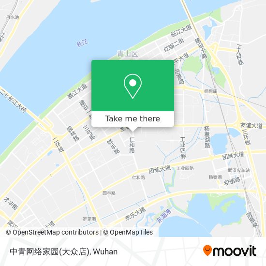 中青网络家园(大众店) map