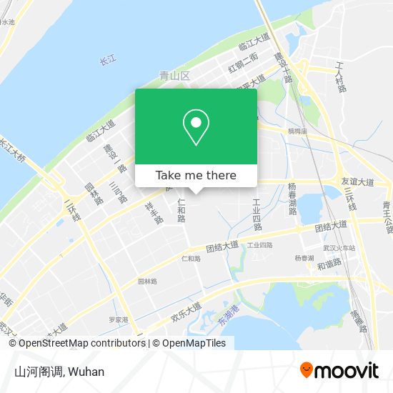 山河阁调 map