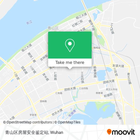 青山区房屋安全鉴定站 map