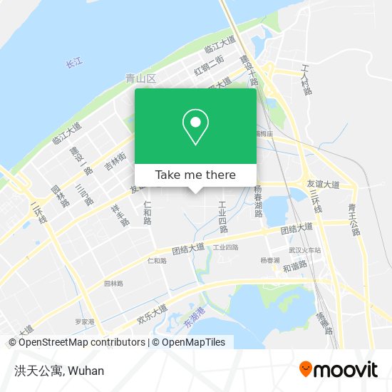 洪天公寓 map