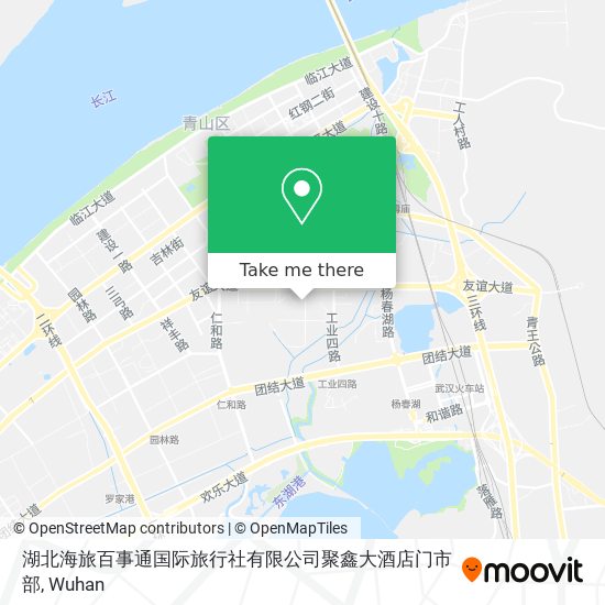 湖北海旅百事通国际旅行社有限公司聚鑫大酒店门市部 map