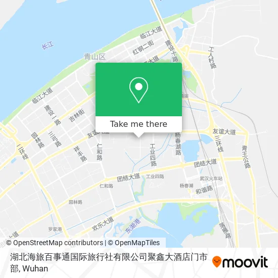 湖北海旅百事通国际旅行社有限公司聚鑫大酒店门市部 map
