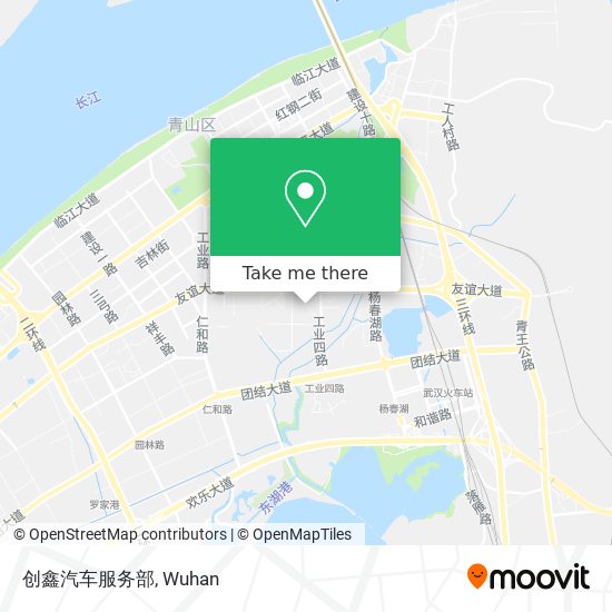 创鑫汽车服务部 map