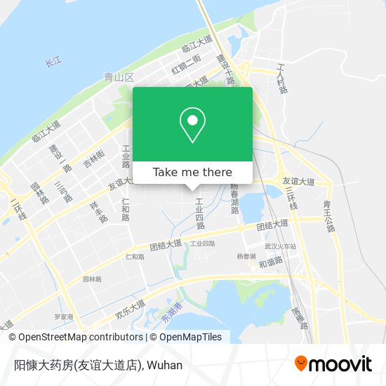 阳慷大药房(友谊大道店) map