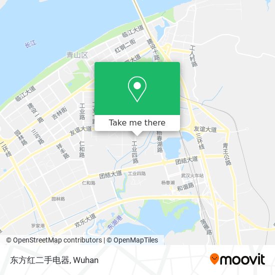 东方红二手电器 map