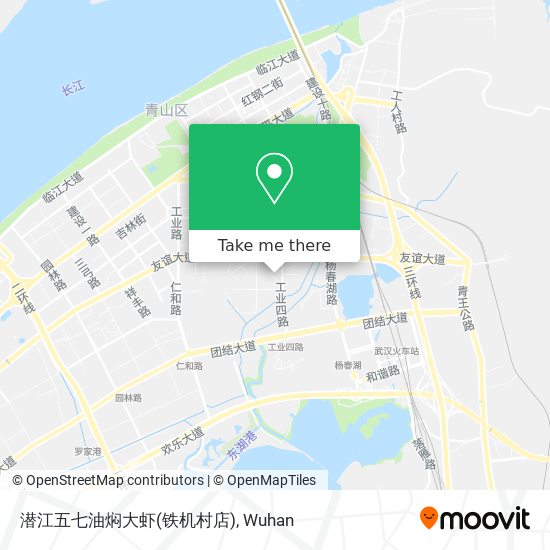 潜江五七油焖大虾(铁机村店) map