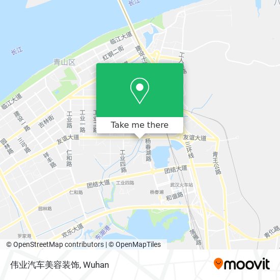 伟业汽车美容装饰 map