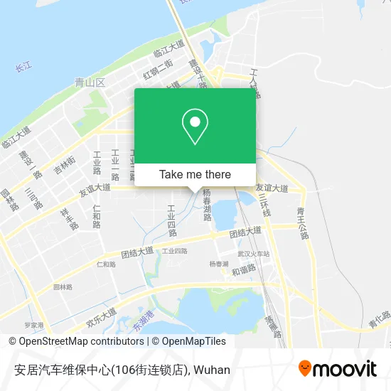安居汽车维保中心(106街连锁店) map