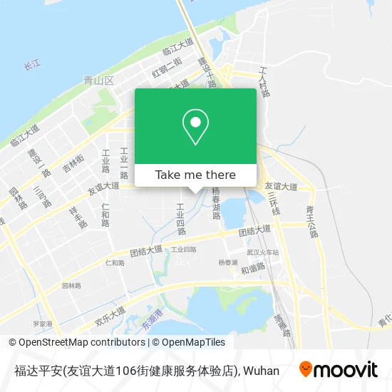 福达平安(友谊大道106街健康服务体验店) map