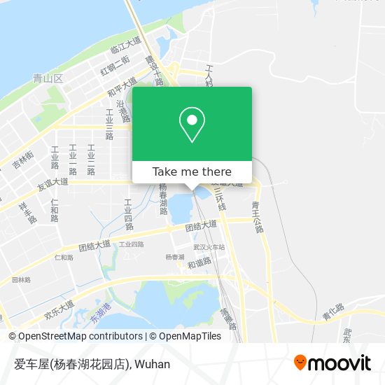 爱车屋(杨春湖花园店) map