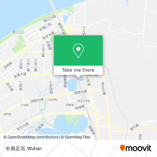 长廊足浴 map
