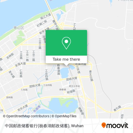 中国邮政储蓄银行(杨春湖邮政储蓄) map