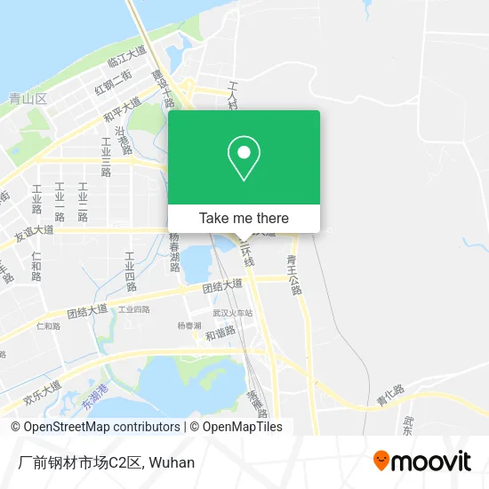 厂前钢材市场C2区 map