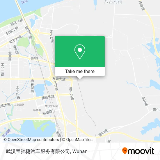 武汉宝驰捷汽车服务有限公司 map