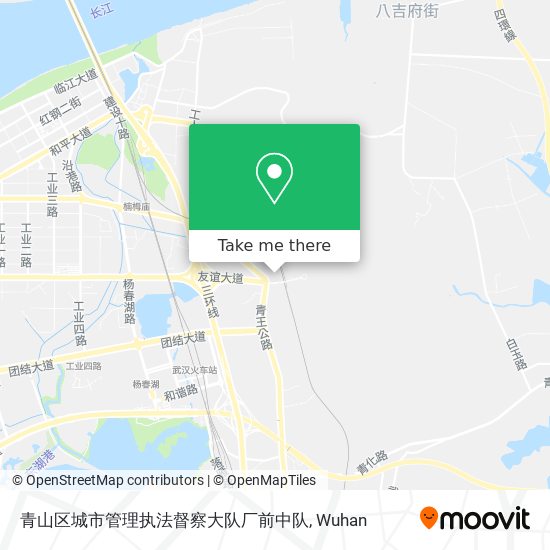 青山区城市管理执法督察大队厂前中队 map