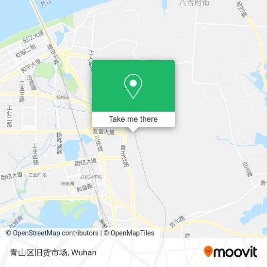 青山区旧货市场 map