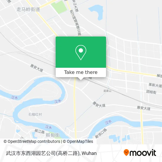武汉市东西湖园艺公司(高桥二路) map