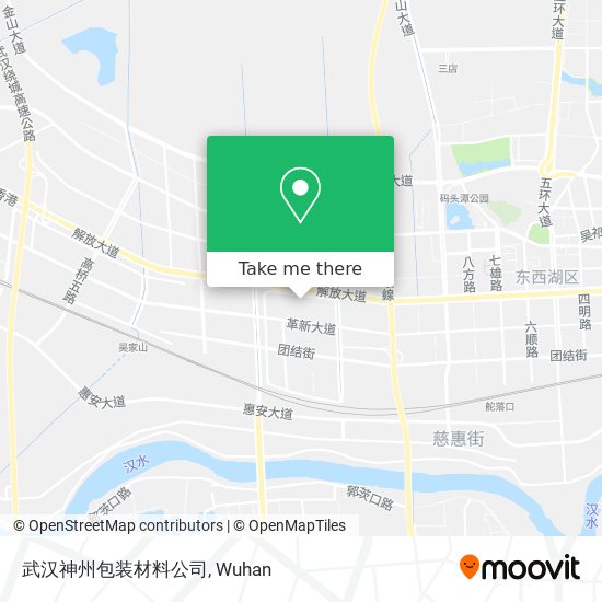 武汉神州包装材料公司 map