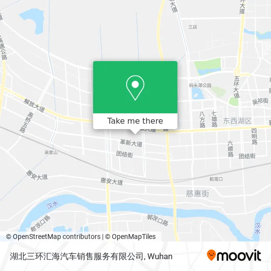 湖北三环汇海汽车销售服务有限公司 map