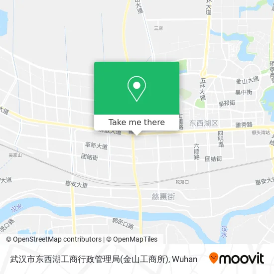 武汉市东西湖工商行政管理局(金山工商所) map