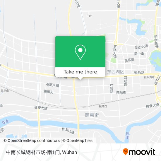 中南长城钢材市场-南1门 map